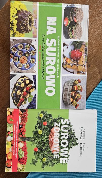 Zestaw 2 książek – zdrowa kuchnia i naturalne odżywianie