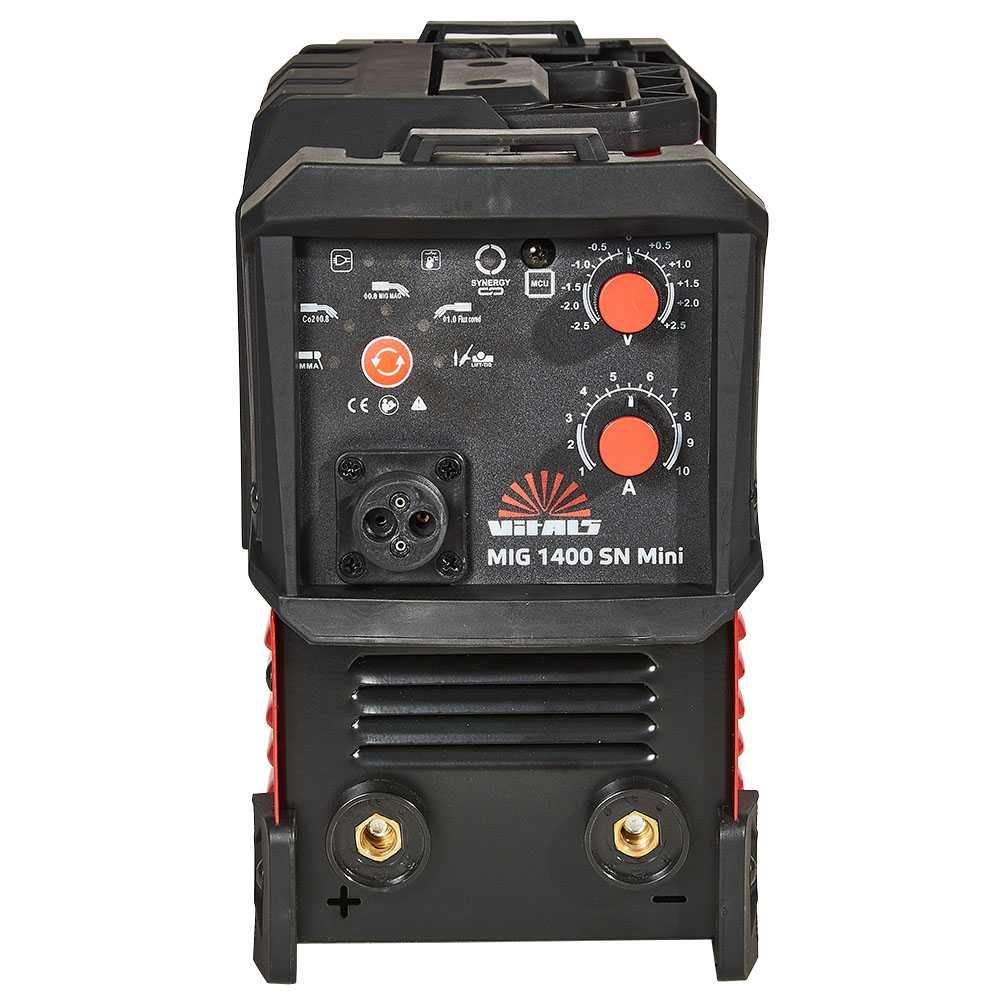 Сварочный полуавтомат Vitals Master MIG 1400 SN Mini/газ флюс/инвертор
