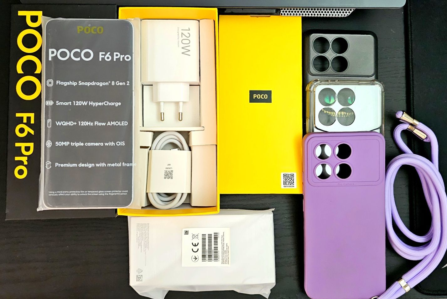 Xiaomi Poco F6 Pro + Extras