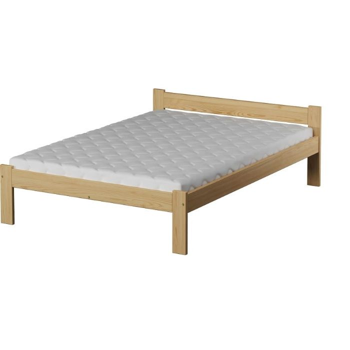 Meble Magnat łóżko drewniane sosnowe Naba kolor dąb 90x200