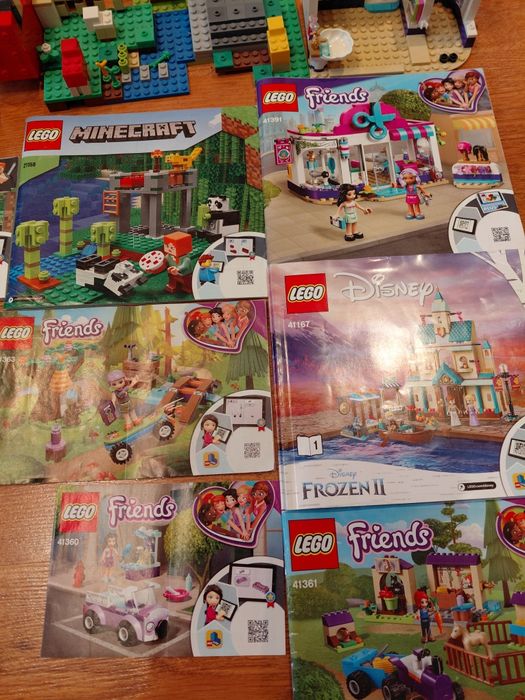 Klocki lego dużo zestawów