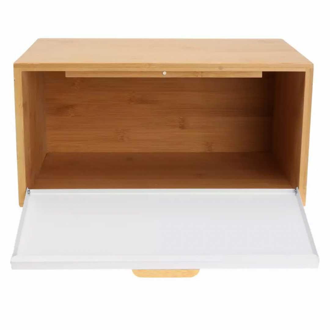 Chlebak bambusowy na pieczywo klausberg pojemnik kuchenny