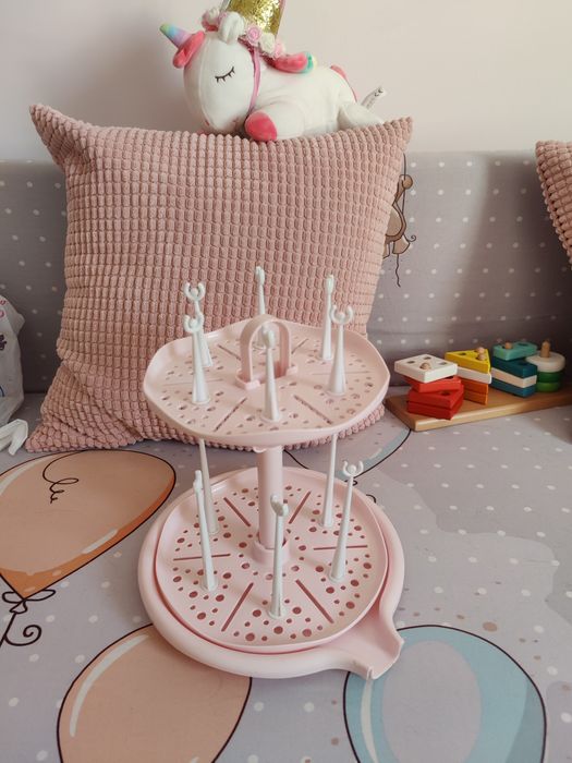 Escorredor de biberões e utensílios de bebé