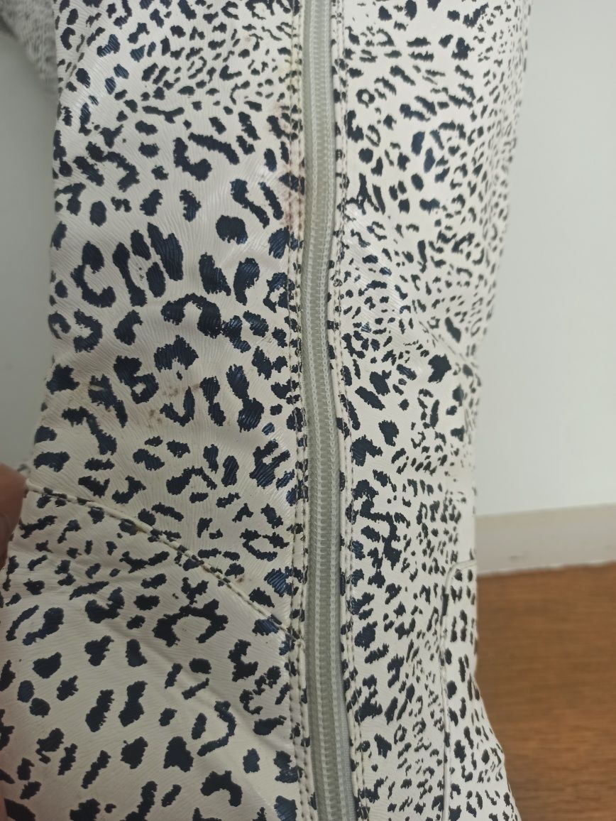 Avant Garde High Heels Pantera Leopard Animal Print Wysokie Buty