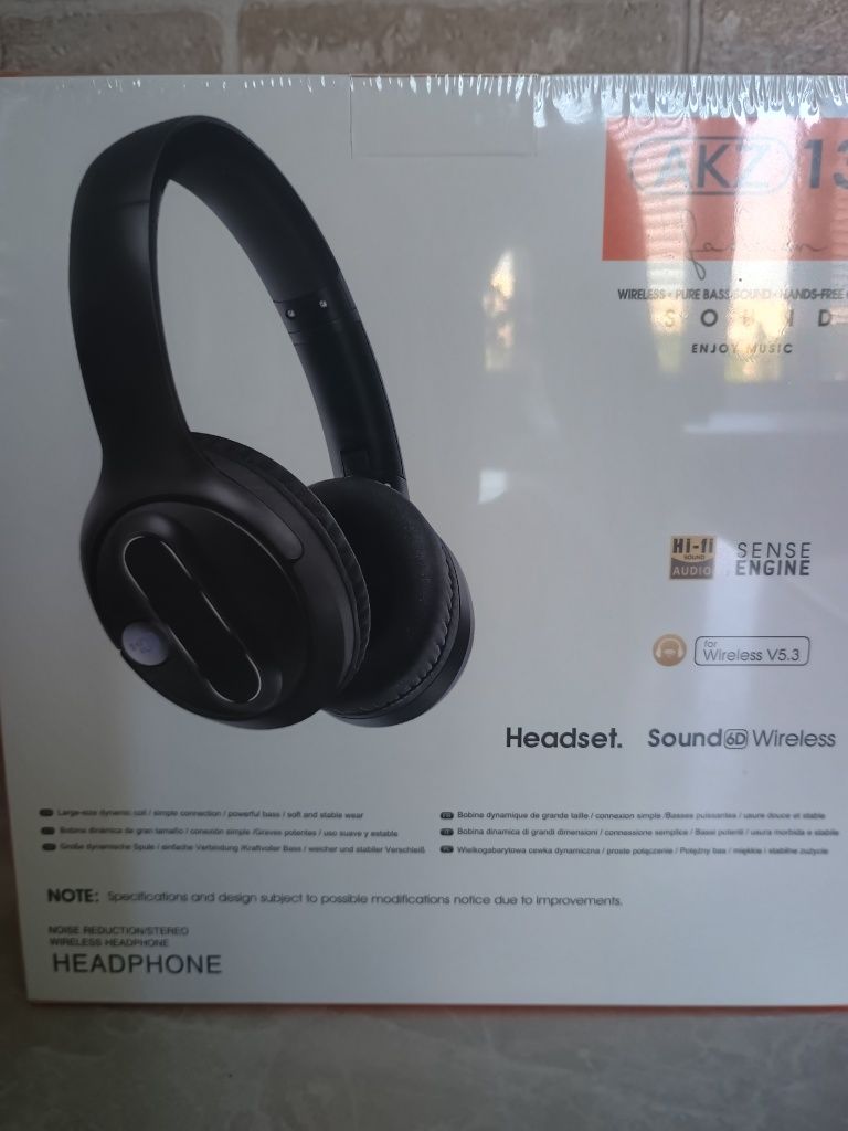 Навушники бездротові AKZ -13