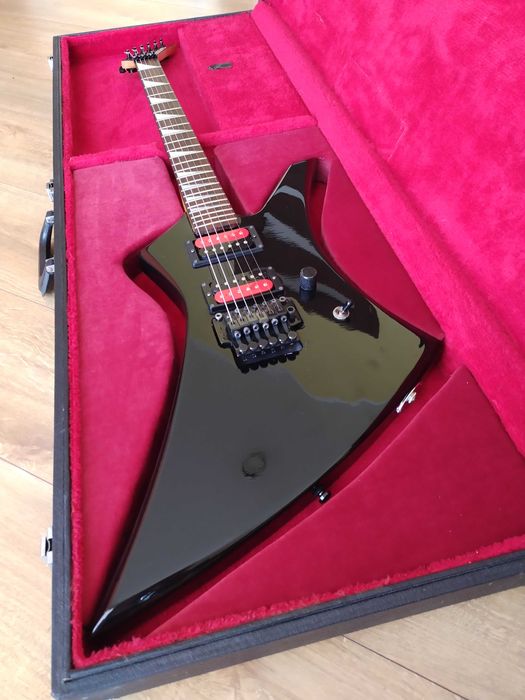 Gitara Jackson Kelly KE3 Japan Explorer Czarna Kosa