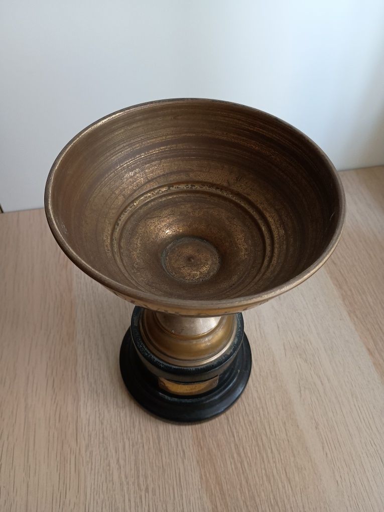 troféu taça de concurso de pesca desportiva dos anos 60