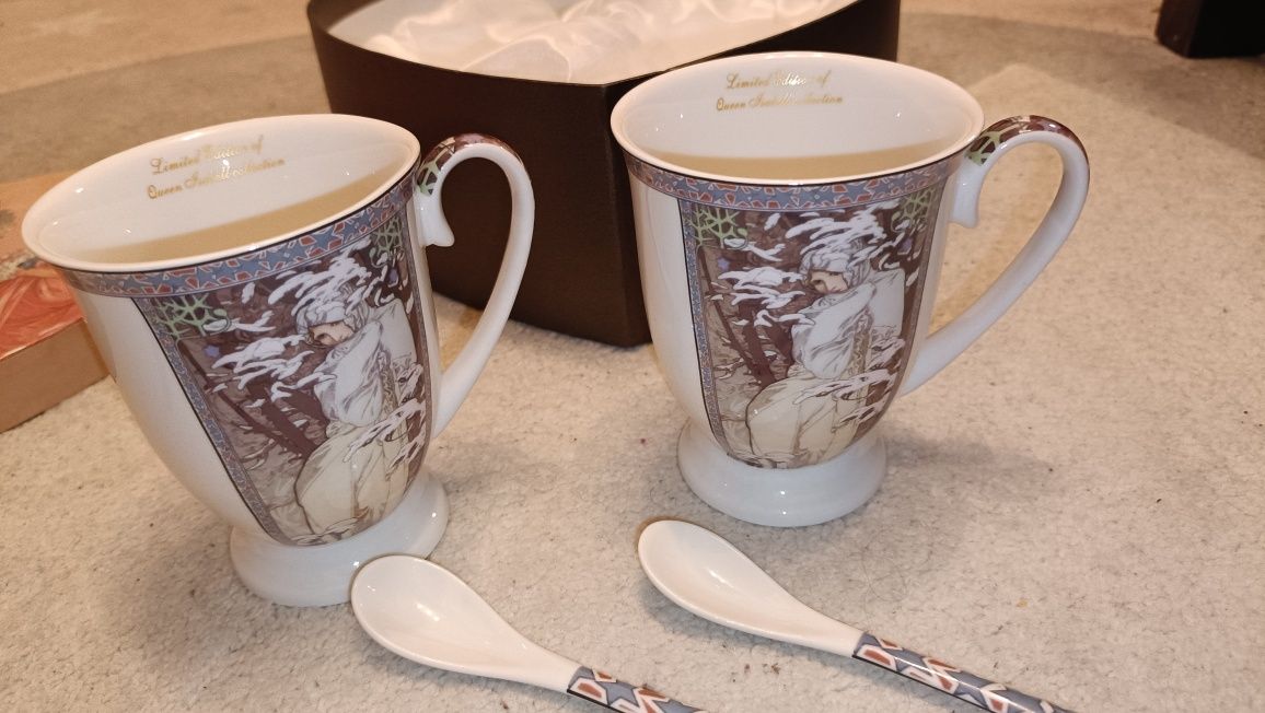Dwie filiżanki z porcelany Queen Isabell

KOLEKCJA LIMITO
