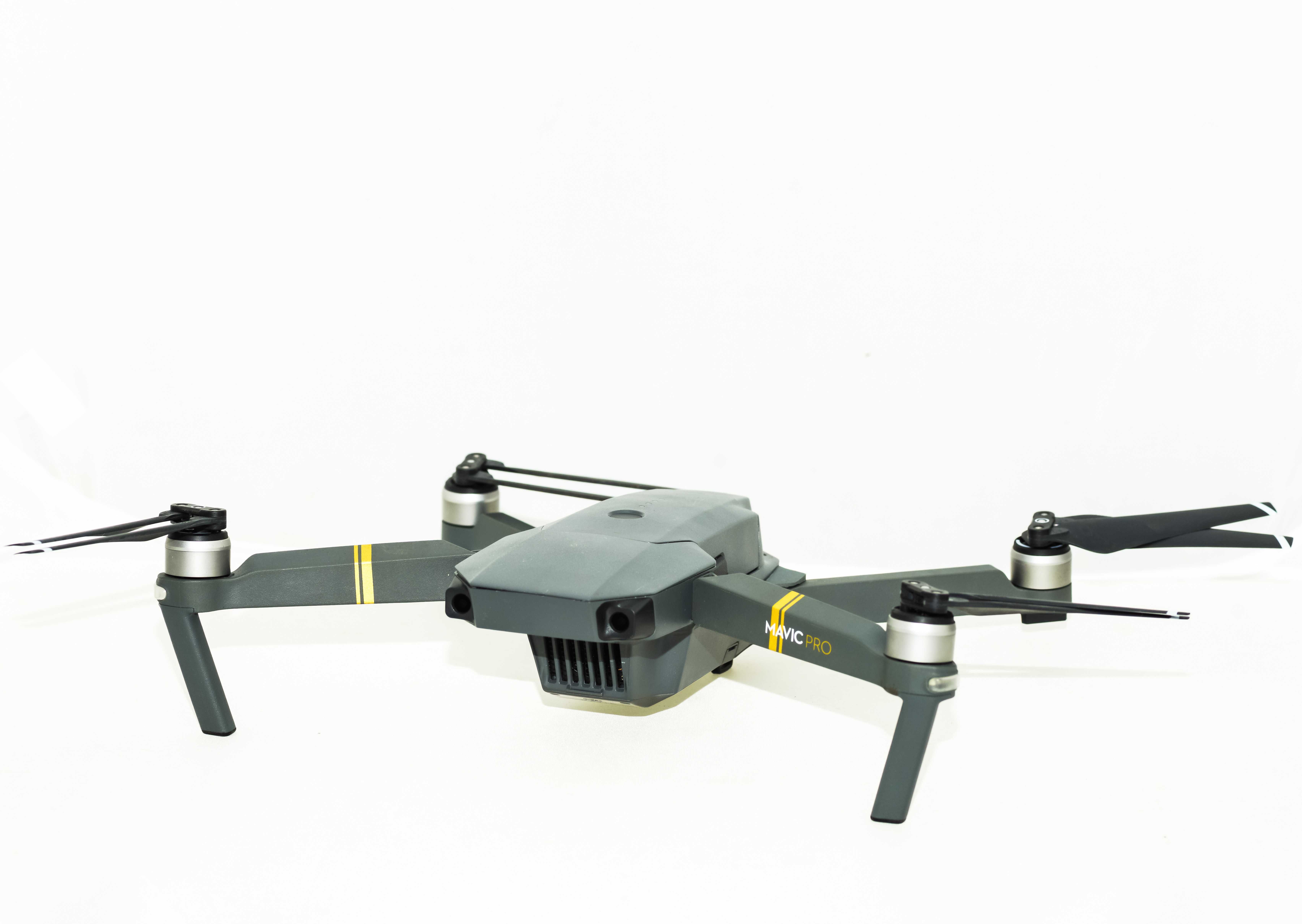 Damaged DJI Mavic Pro Drone - For Parts / Repair (Still Flies!)
