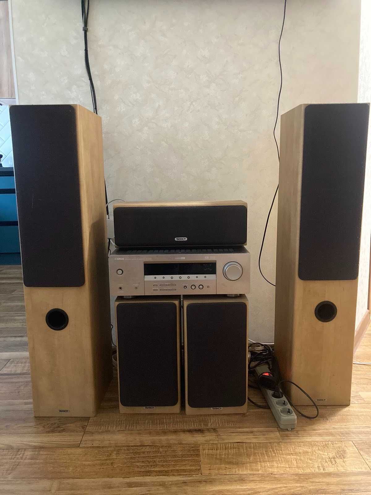 Акустика Tannoy Mercury F4 4+1 + yamaha rx-v359