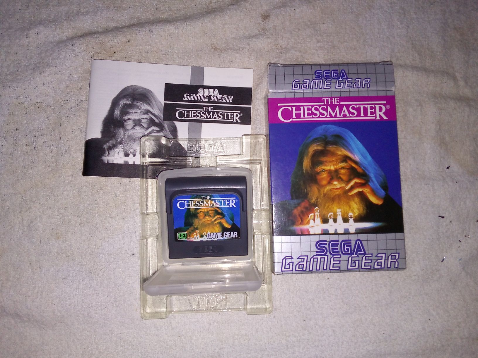 Sega game Gear the chessmaster