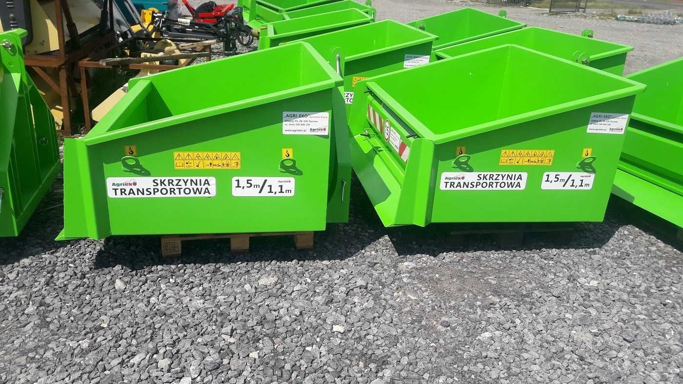 Balast - Skrzynia Transportowa Do Ciagnika, Ładowność 1200kg