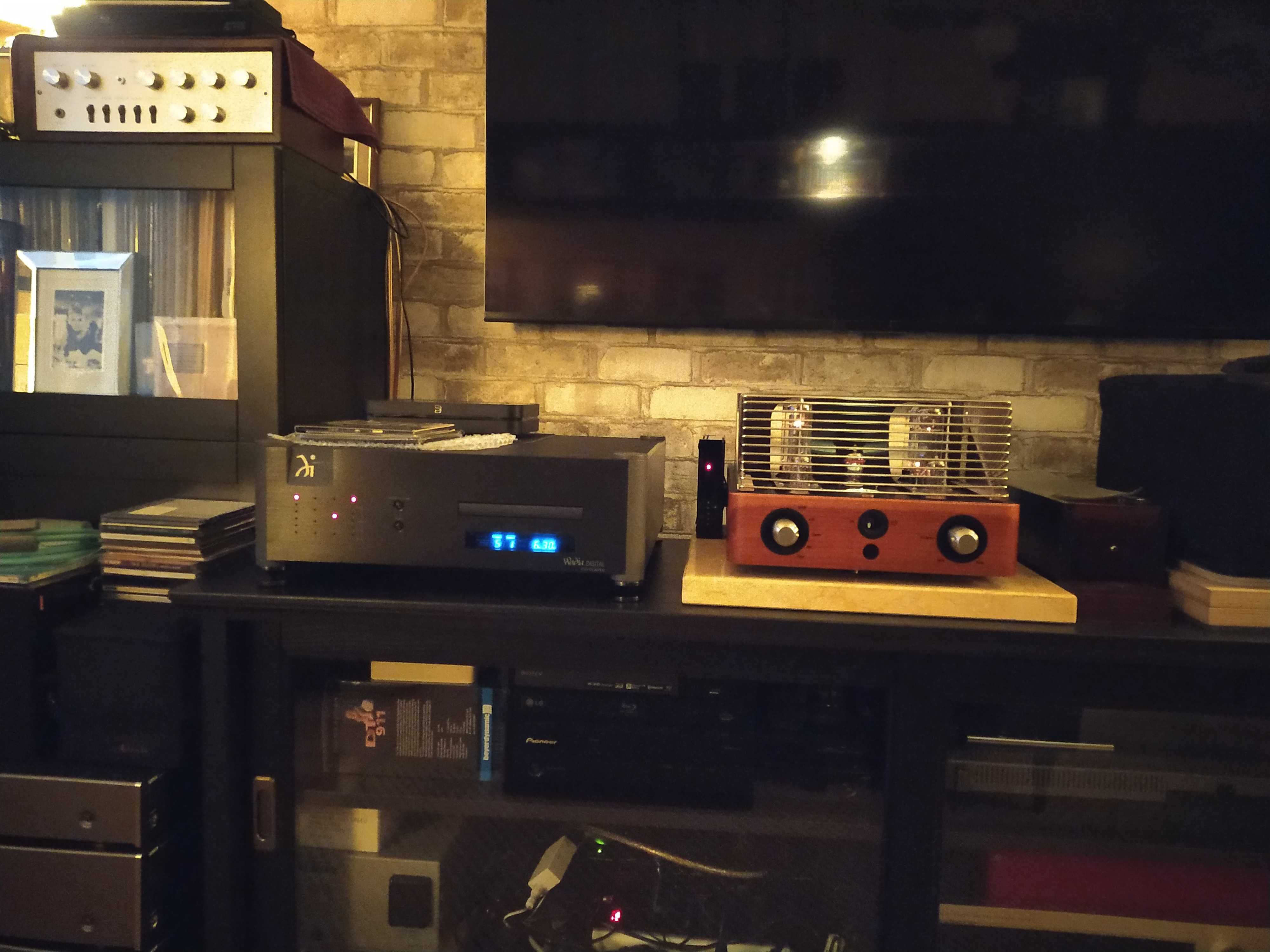 Unison Research - Triode 25 Cherry + DAC, 2 x 45W jak nowy!