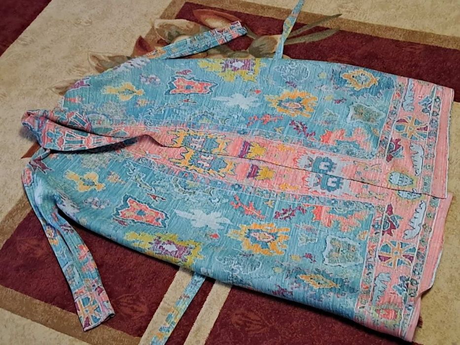 Оригинальная накидка кардиган в стиле Adaya Issey miyake