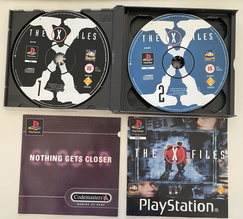 The X files playstation one