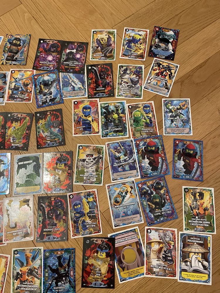 Karty kolekcjonerskie Ninjago 2022 - 98 kart
