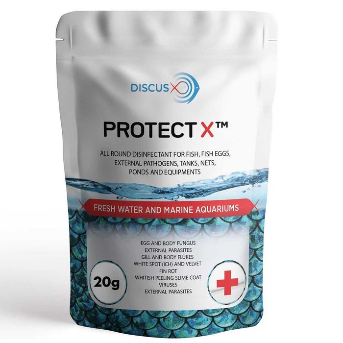 DiscusX, Protect X - preparat dla ryb akwaryjnych, lek dla ryb, 20g