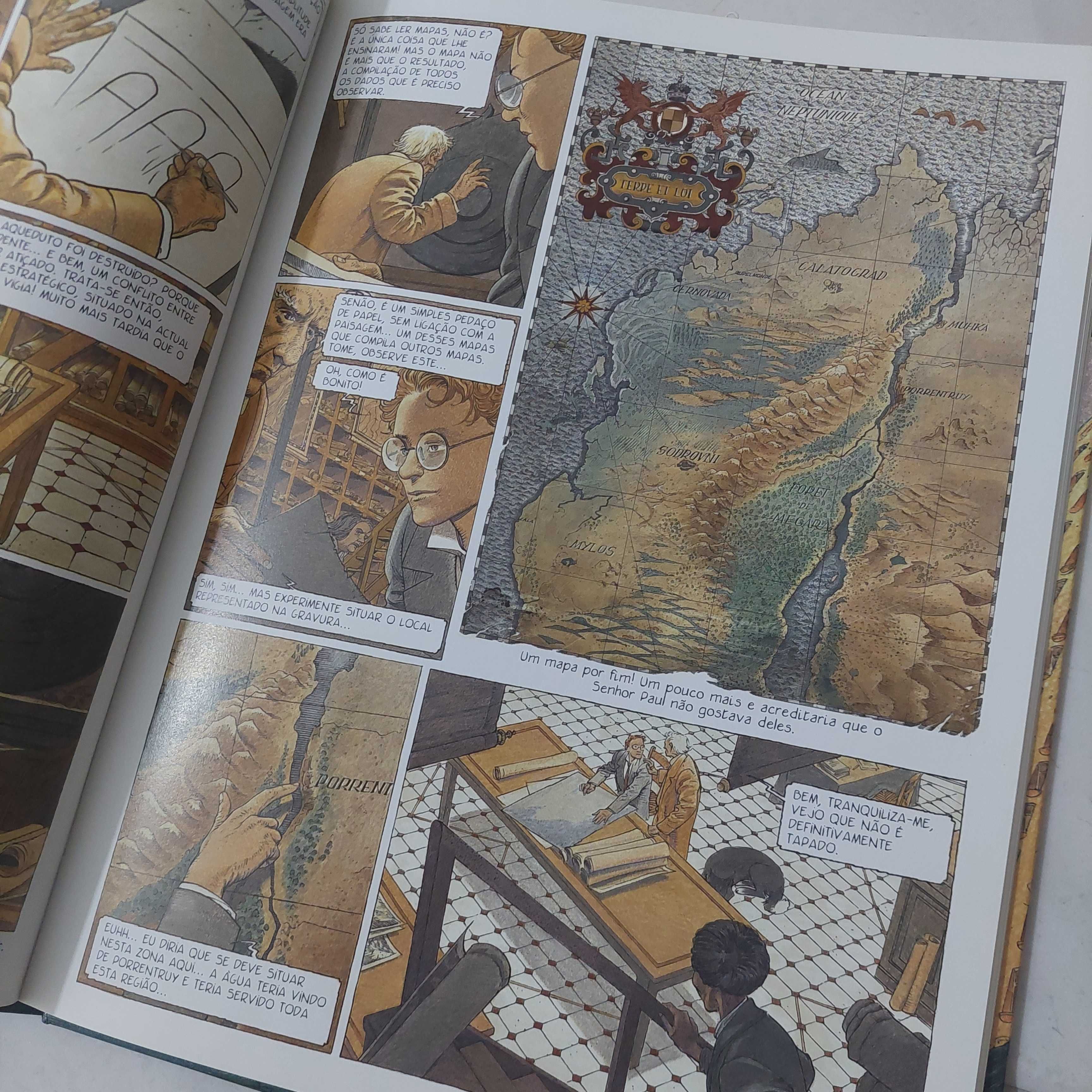 A Fronteira invisívell, tomo I, de Schuiten e Peeters