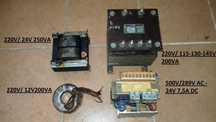 Transformator 220V/ 115V-130V-145V/ 200VA