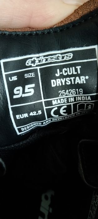 Buty motocyklowe Alpinestars J-CULT DRYSTAR 42.5