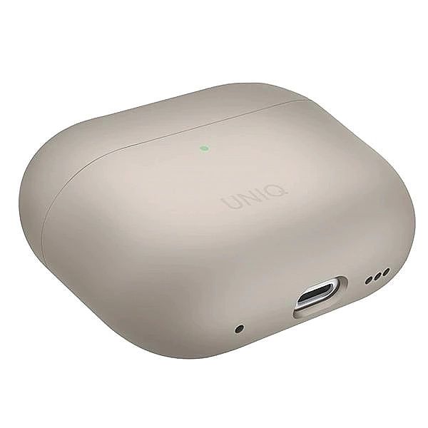 Etui UNIQ Lino na AirPods Pro 2 - beżowe