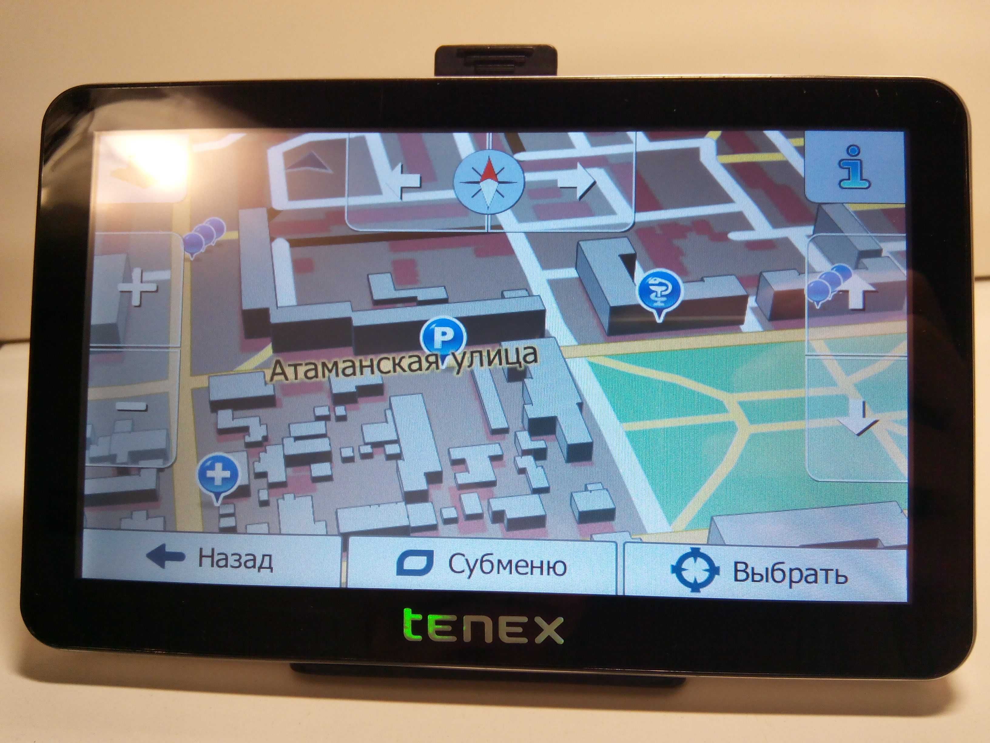GPS навігатор Tenex, IGO Truck! Оновлені карти 2025р!