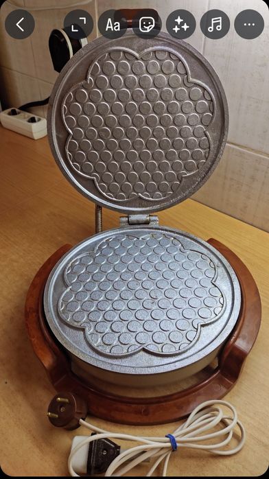 Вафельниця вінтаж СССР рідка модель