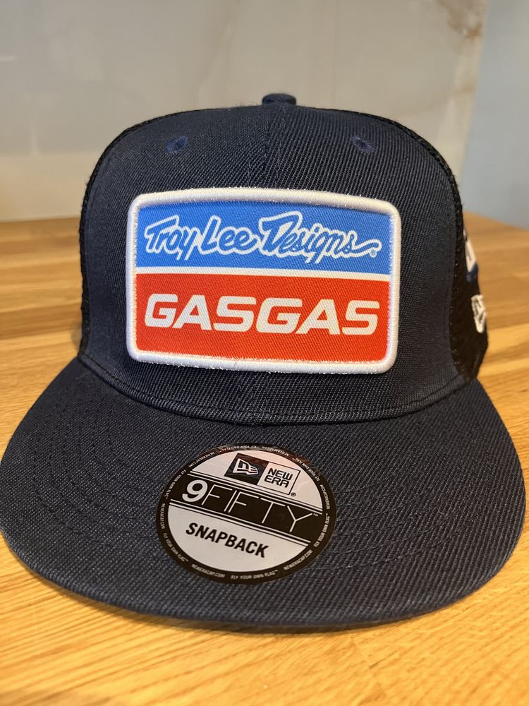 Troy Lee Designs TLD GasGas Team Curved Snapback Czapka z daszkiem