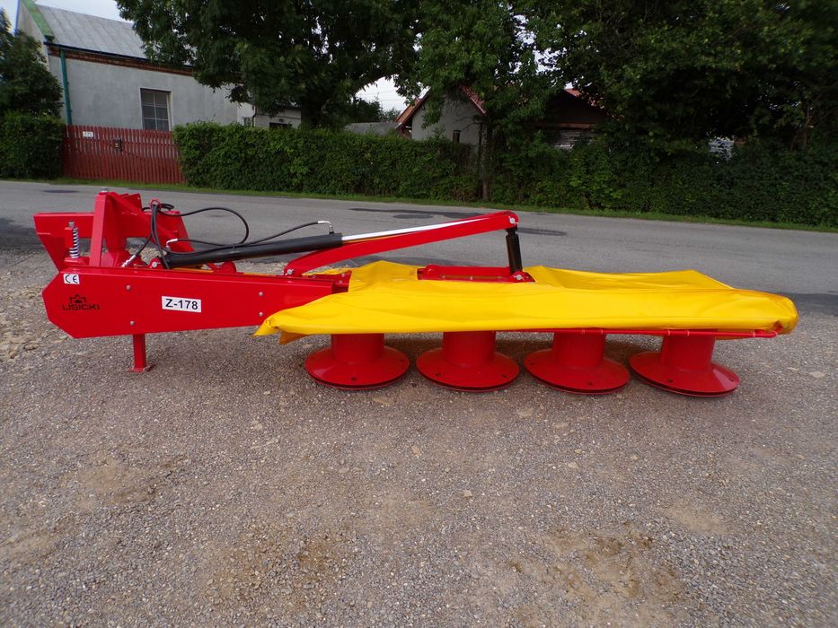 Kosiarka rotacyjna LISICKI 2,6m 4-bębnowa !od ręki! transport gratis!