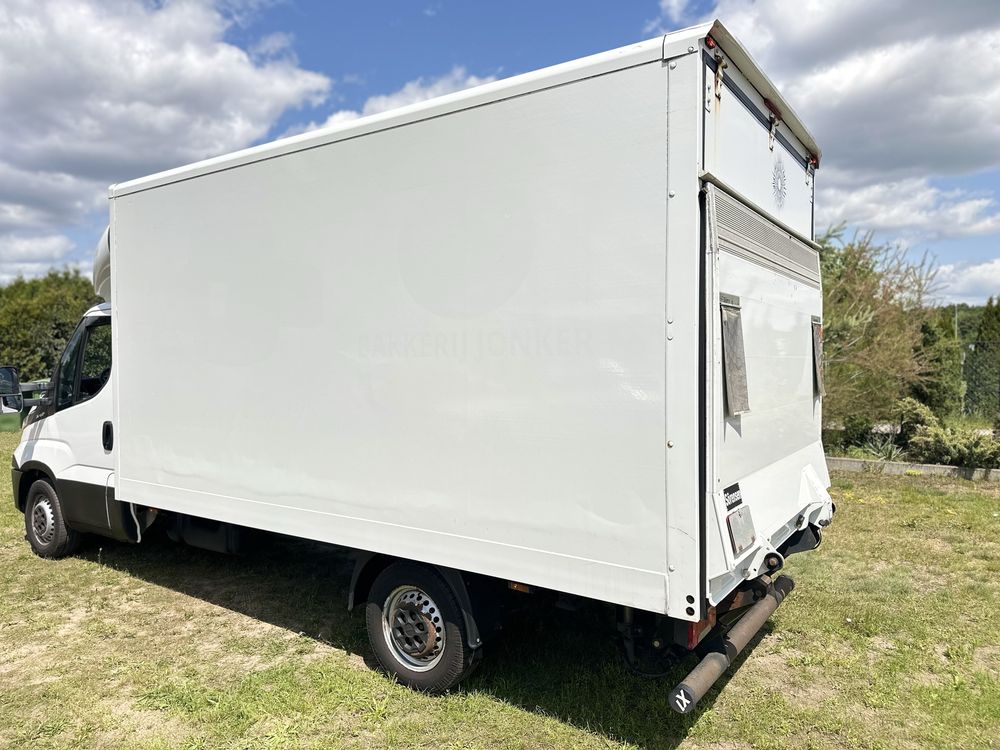 Zabudowa kontener winda Saxas Iveco Daily 35s 3.5T pojedyncze koło!