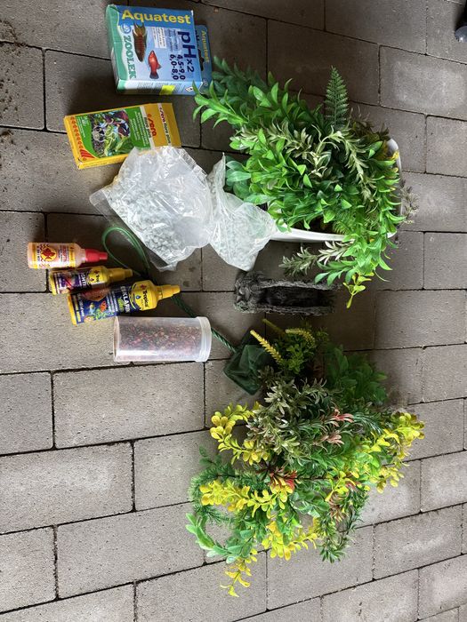 zestaw akwarium 240l + niezbędne akcesoria