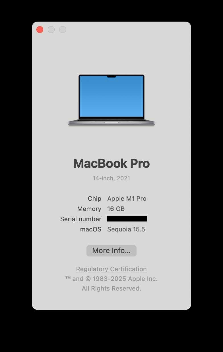 MacBook Pro 14" Space Gray Mid 2021 (MKGP3) - 830 $$ Магазин Гарантия