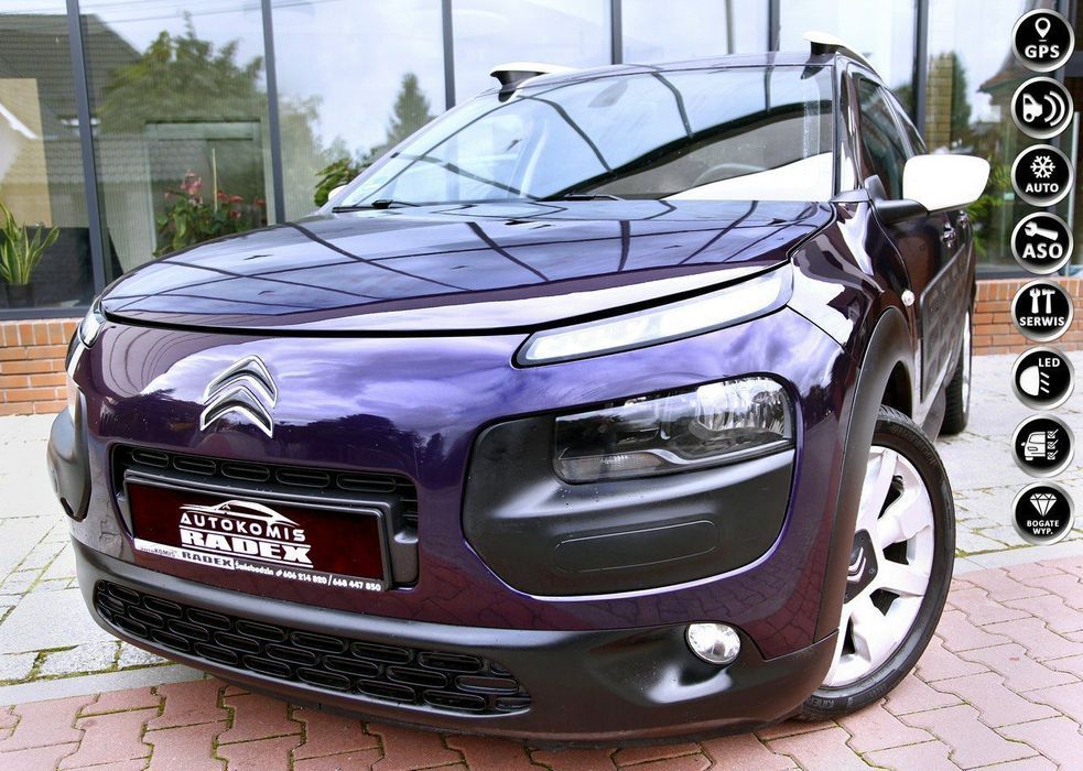 Citroën C4 Cactus Navi|Kamera Cofania|Klimatronic|Parktronic|Oryg.Km|Bezwyp|GWARANCJA