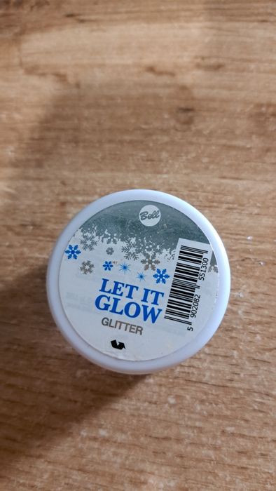 Bell Let it glow glitter brokat