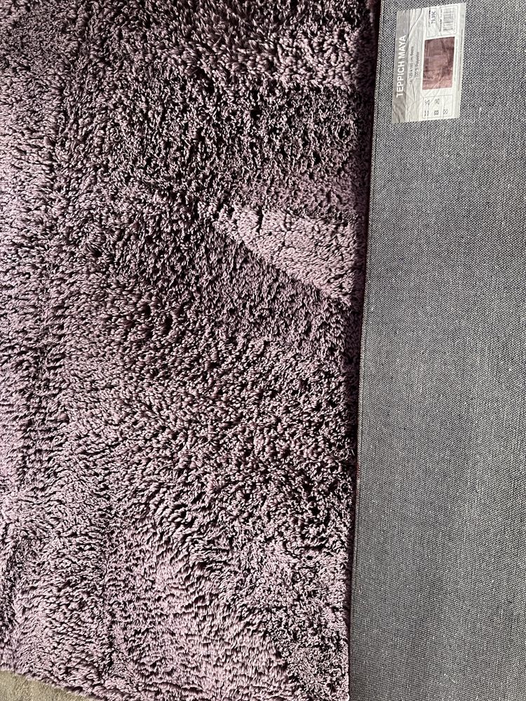 Dywan 120x160 , kolor fioletowy (jagodowy) 2 sztuki