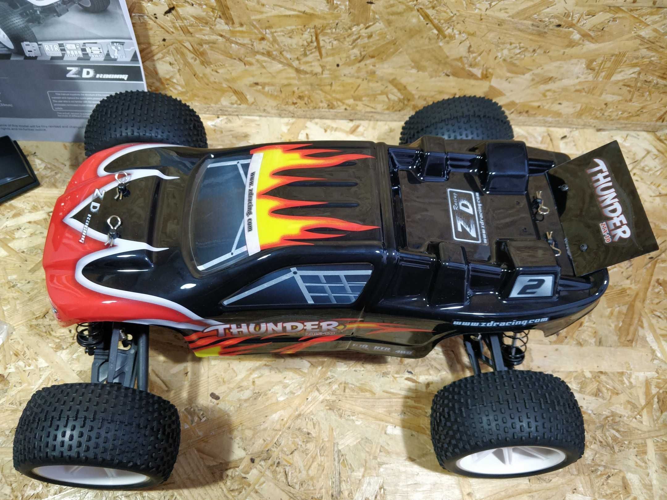RC машинка ZD Racing Thunder Brushless 2-3S траггі до 65 км/ч НОВА