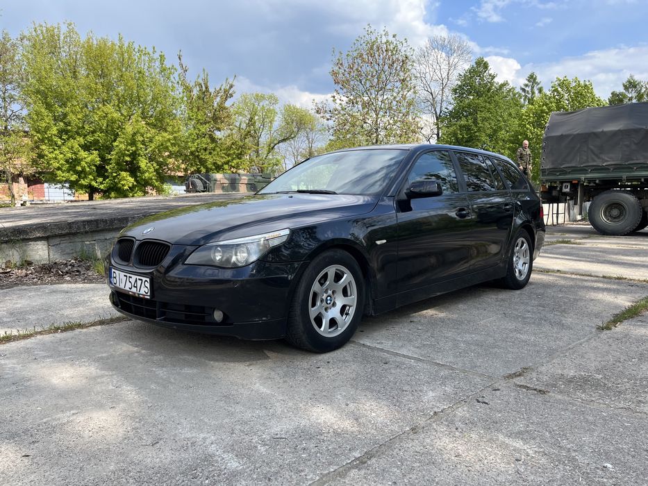 BMW e61 530d automat, dwa komplety felg, duża navi, xenon