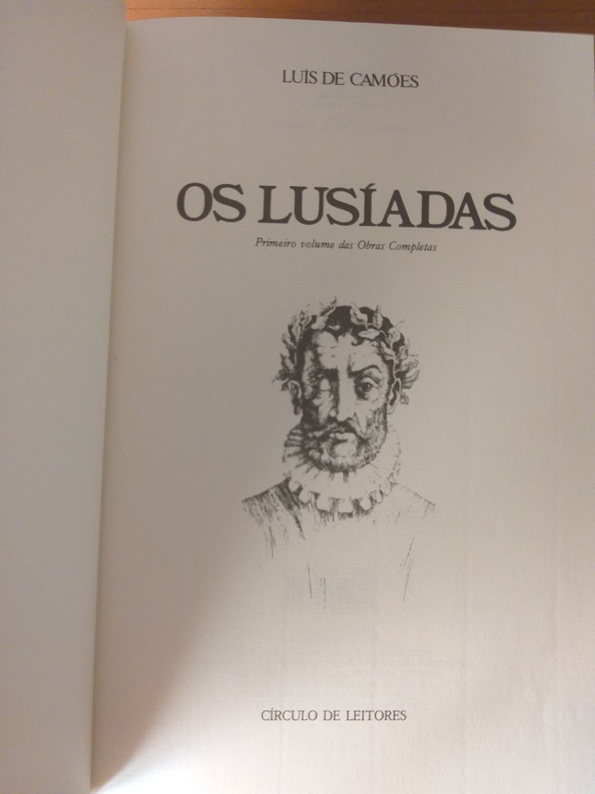 Livro - Os Lusíadas - Luís de Camões - Círculo de Leitores