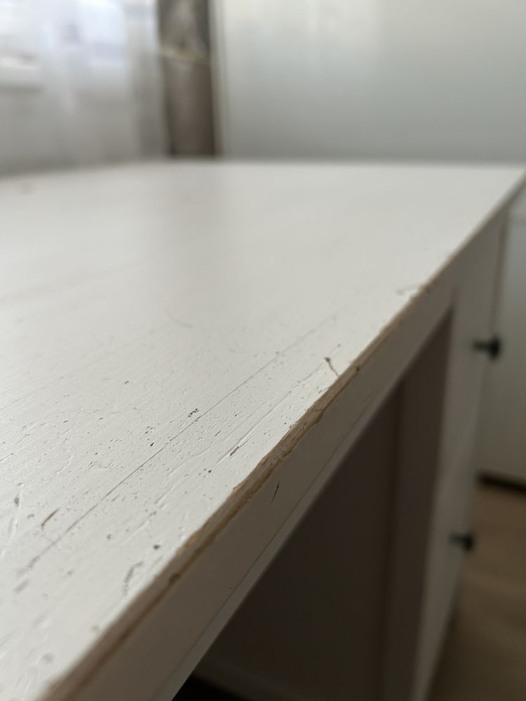 Biurko Ikea Hemnes 155x65 białe