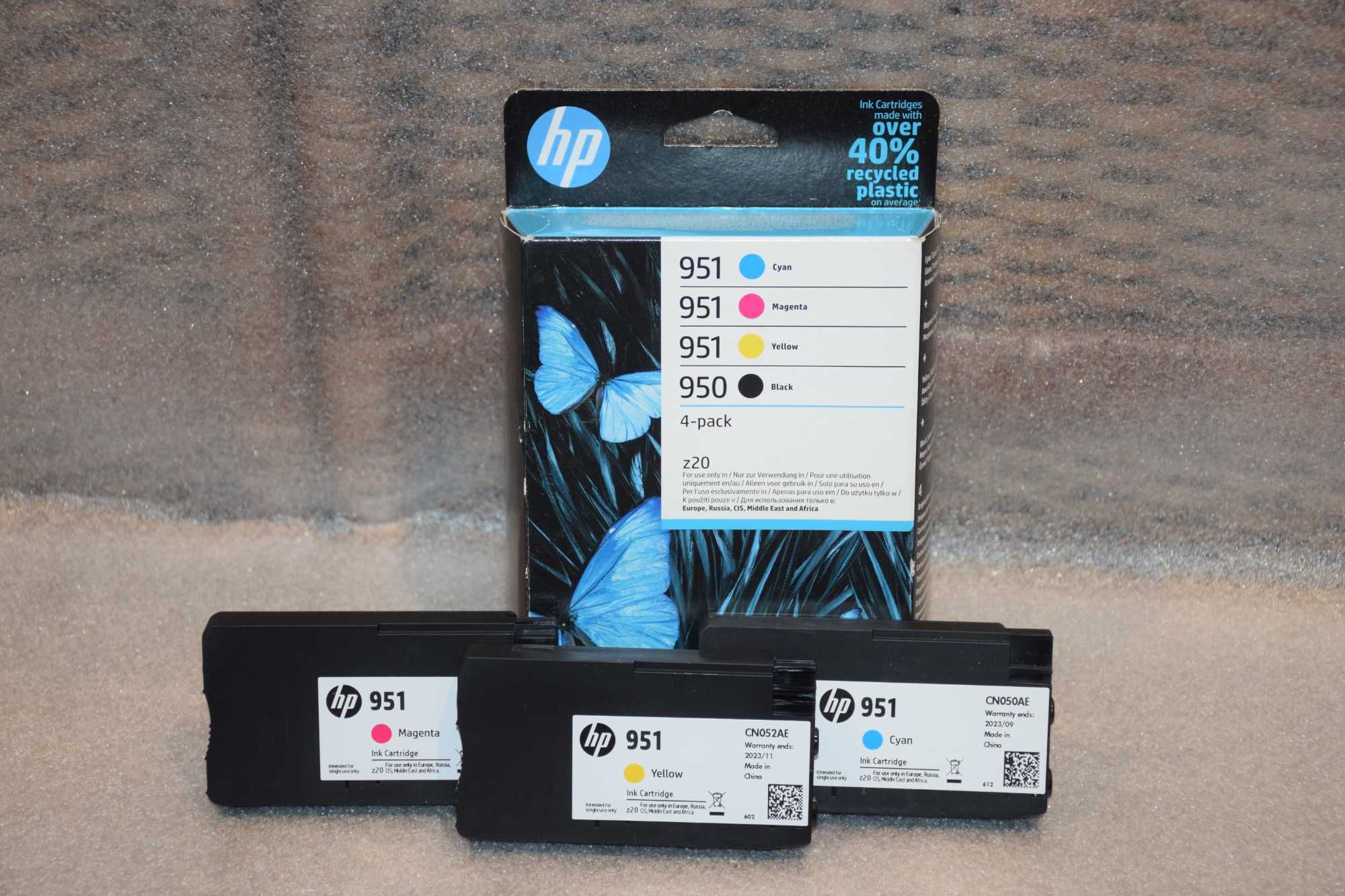 Tinteiro HP 950 + 951 3 Cores + 3 Cores Soltas