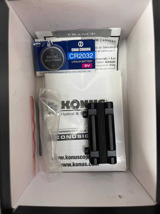 Коліматорний приціл KONUS KONUSIGHT 1x35