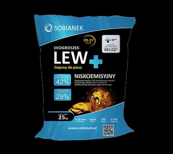 Groszek Lew Plus Sobianek 29-27 MJ/kg