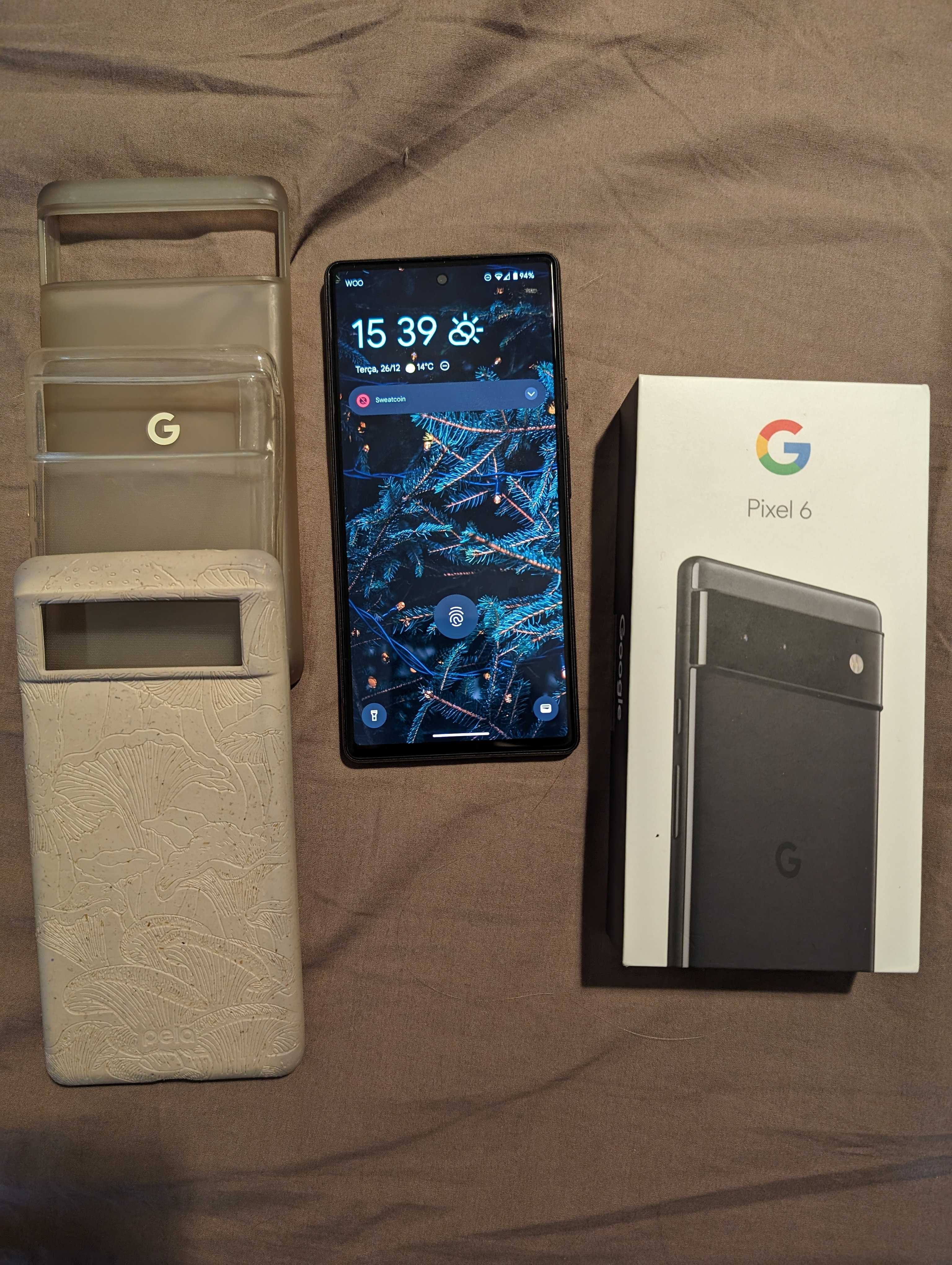 Google Pixel 6 128GB 8GB RAM Dual Sim Preto