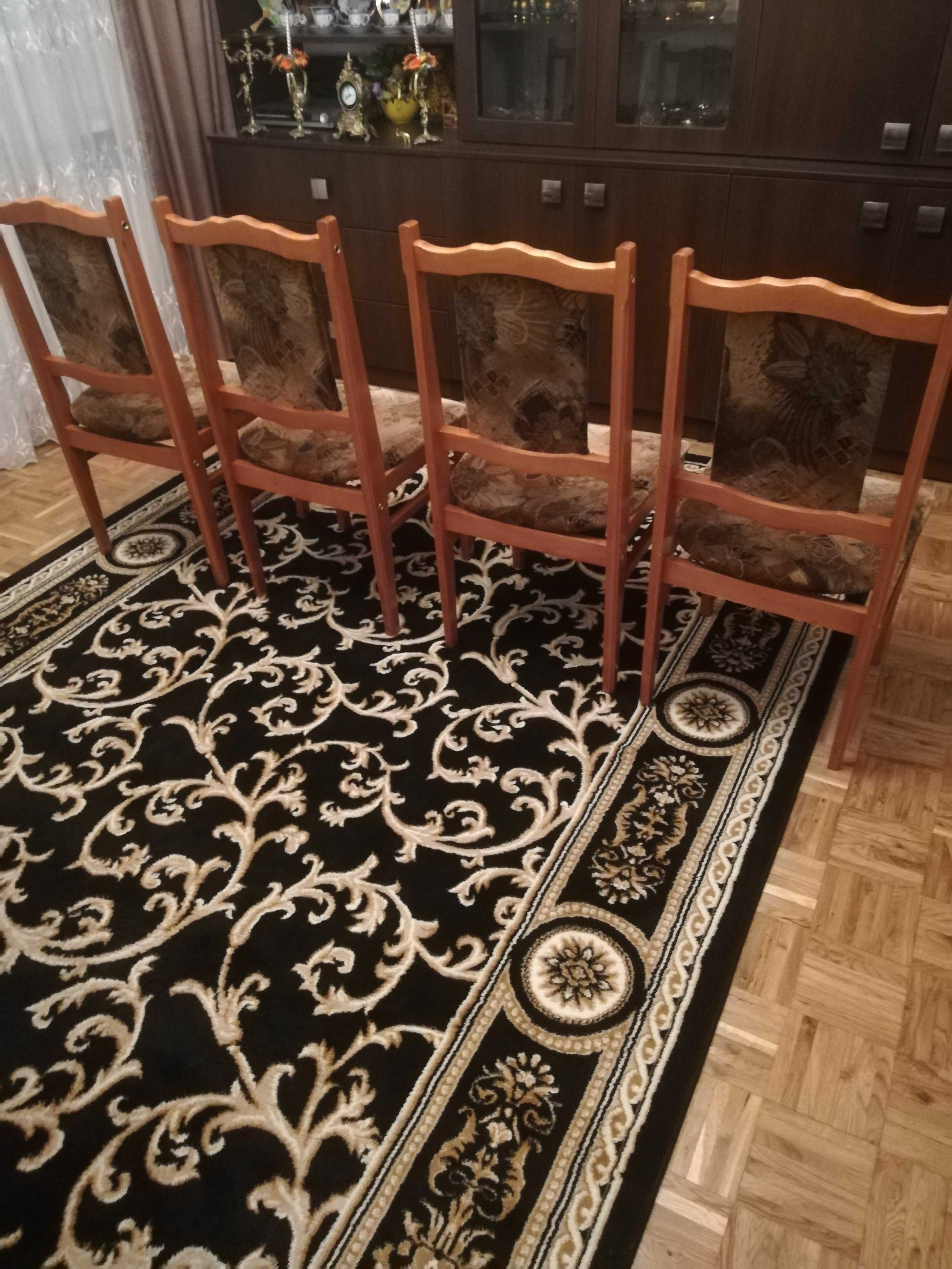 Używane krzesła tapicerowane 4szt