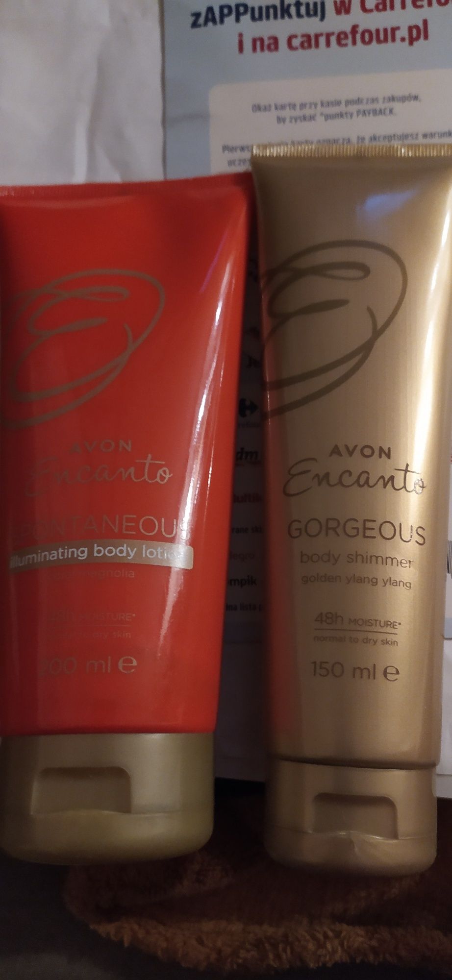 Avon balsam do ciała encanto gergeous spontaneous