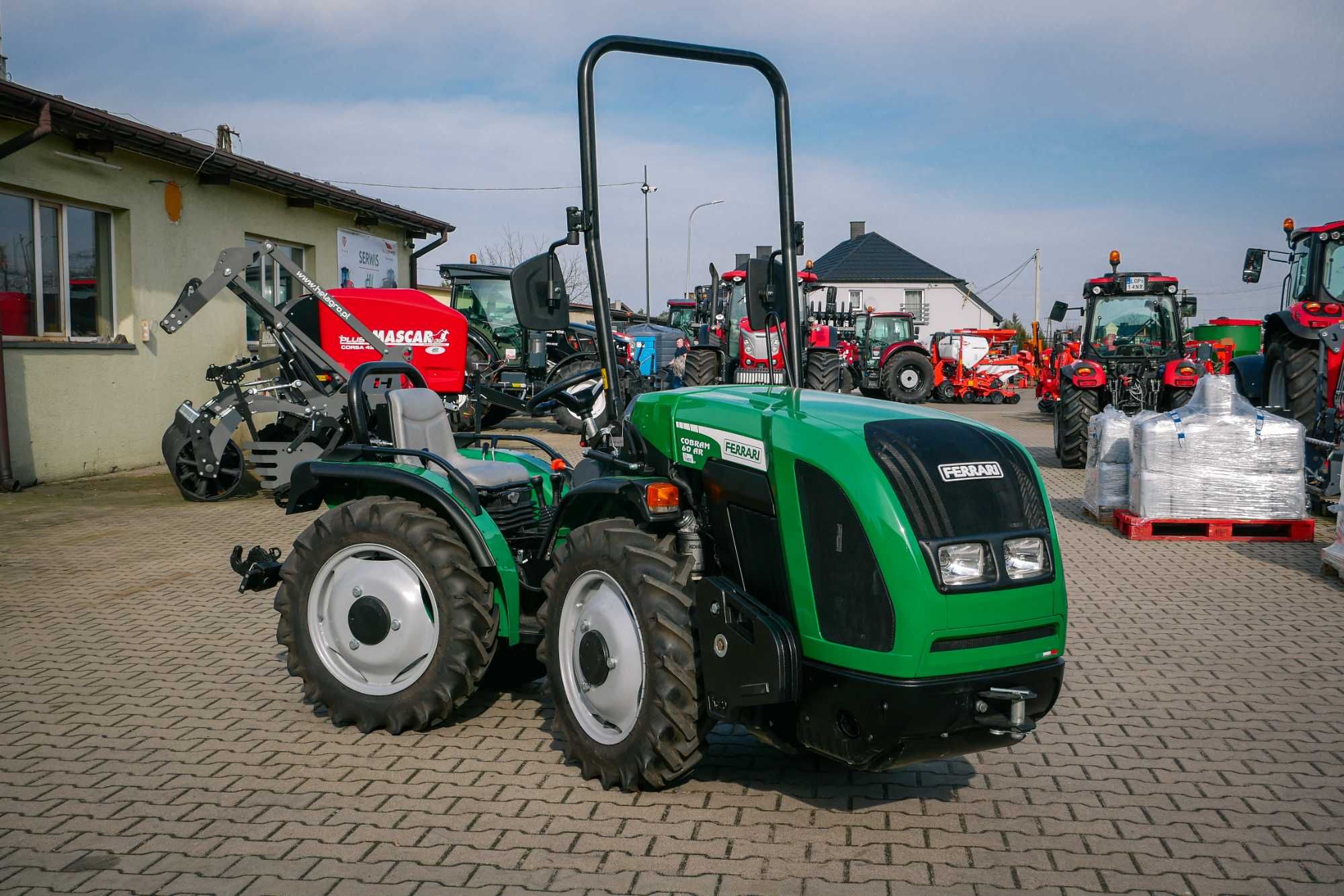 Ciągnik przegubowy Ferrari Cobram 60 AR Micro [49 KM] 95 cm szerokości