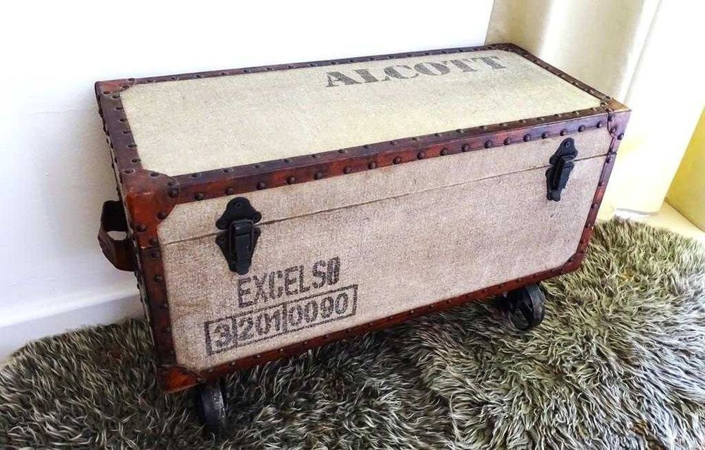 Drewniana skrzynia orientalna w stylu Indyjskim – AlmiDecor