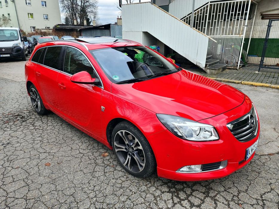 Opel Insignia 220KM 4x4 OPC Line Szyberdach Skóra grzana  Bi-xenon WEBASTO FV23%