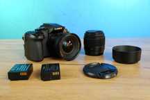Lumix G80 + 2 обʼєктиви