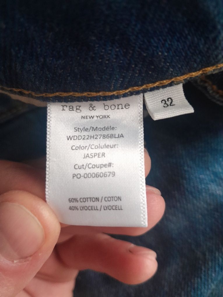 Oryginalne jeansy rag&bone New York prosto z USA rozmiar 32